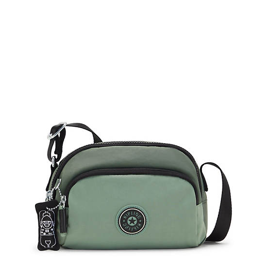 Kipling Ratna Crossbody Bags Fern Green Block | CA 1215TC